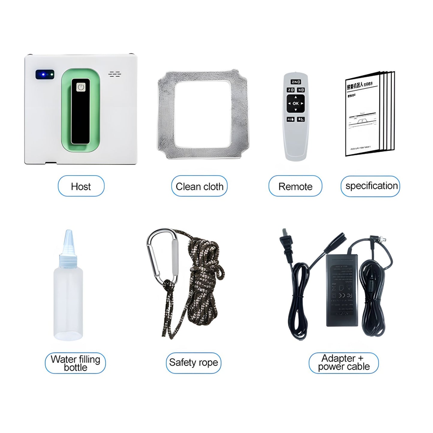 CleanPro Pulitore Magnetico per Vetri - Pulizia Perfetta Senza Aloni